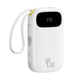 Baseus EnerFill FC31 Digital Display Power Bank with 2 Built-in Cables 10000mAh 45W - MyMobile