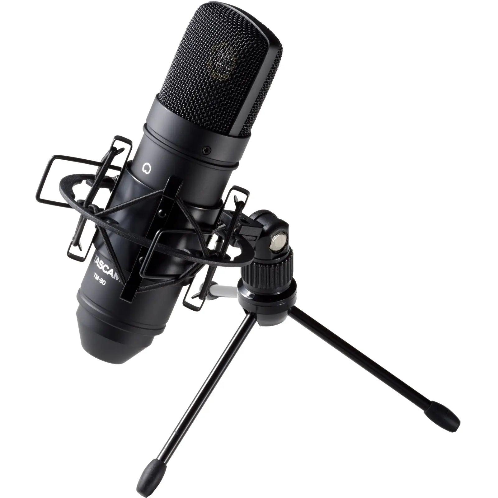 Tascam TM-80 Condenser Microphone (Black) - MyMobile