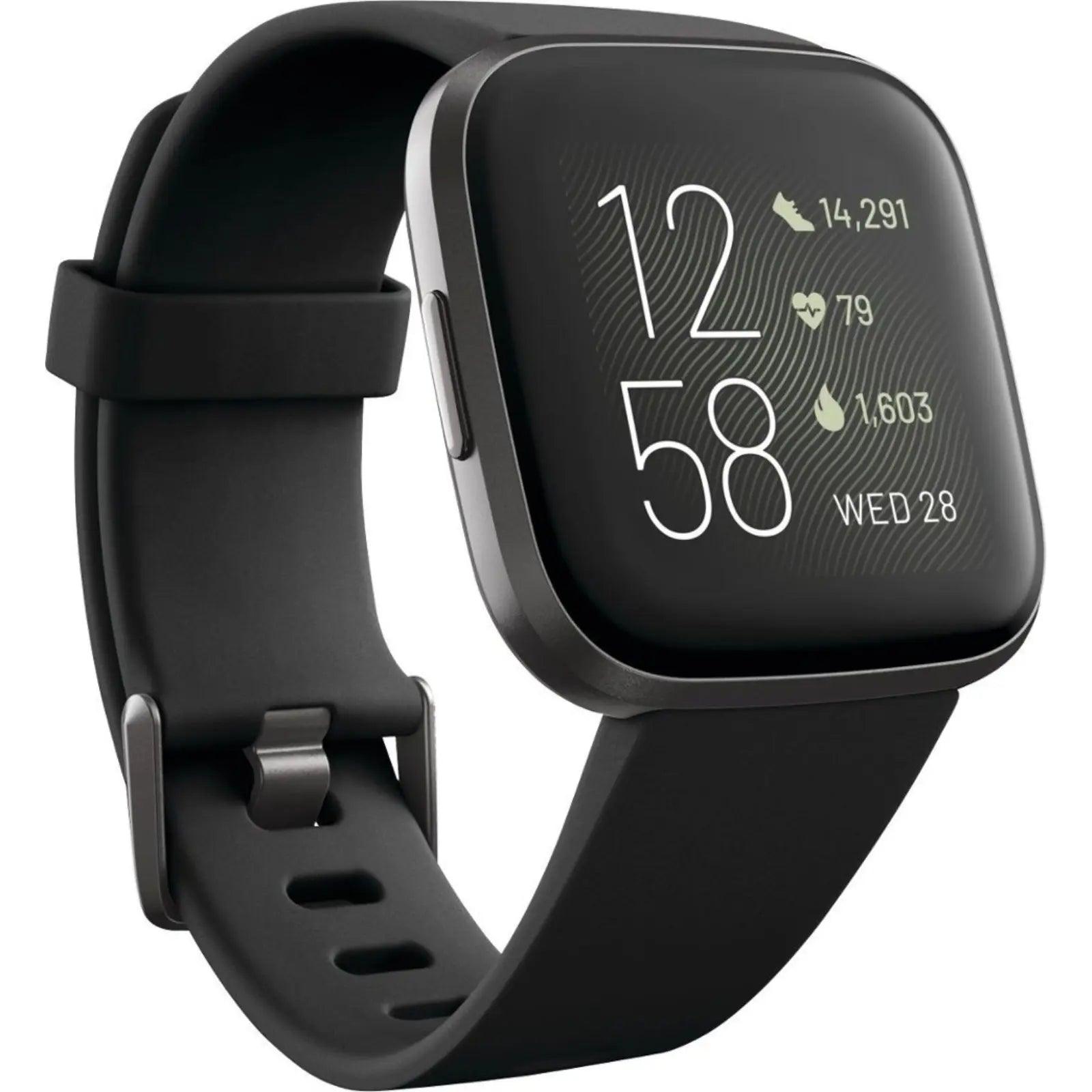 Fitbit Versa 2 SmartWatch Black - MyMobile