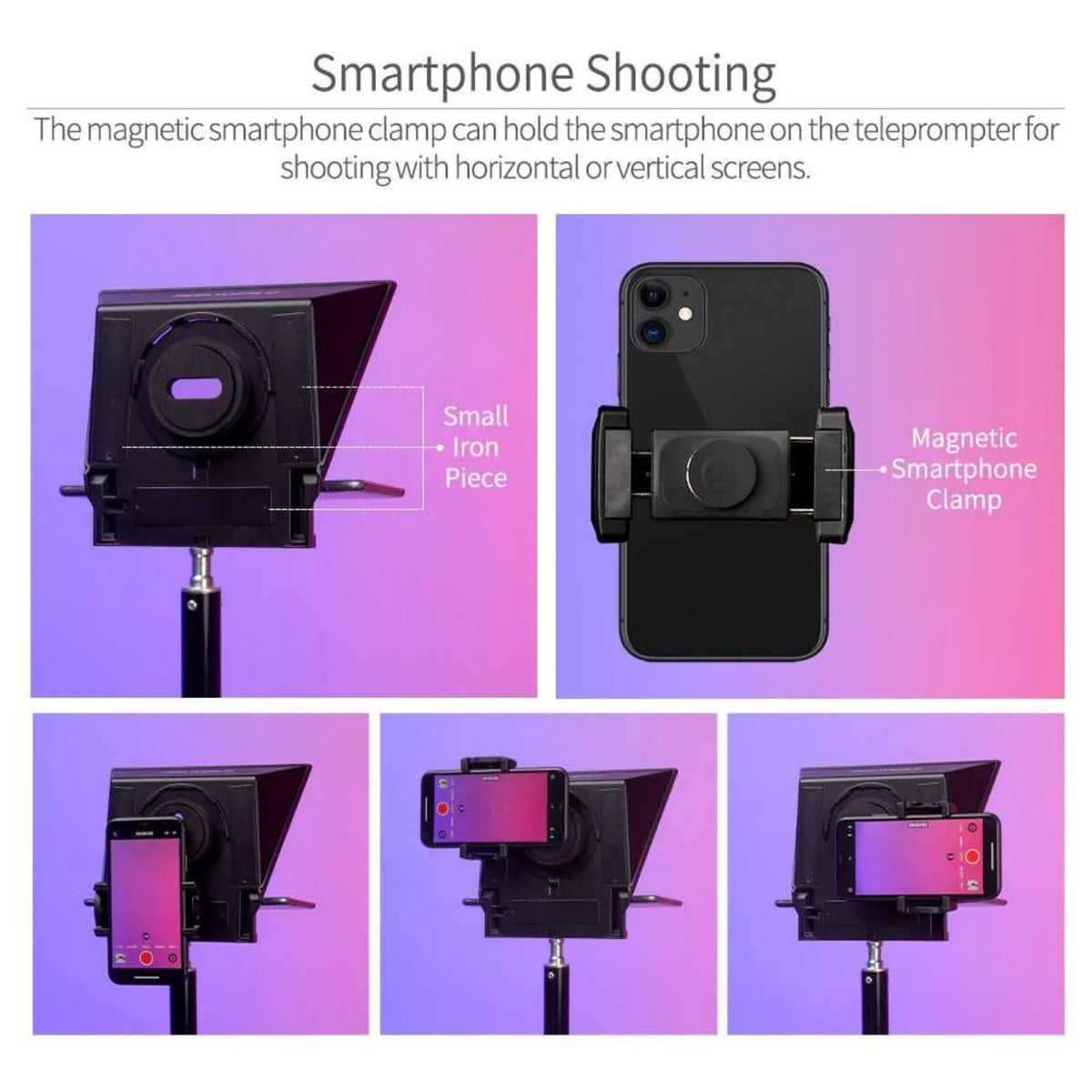 Feelworld TP2A Portable Teleprompter