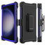 Shockproof Robot Armor Hard Plastic Case Cover with Belt Clip for Samsung Galaxy S24 Ultra
