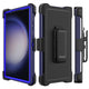 Shockproof Robot Armor Hard Plastic Case Cover with Belt Clip for Samsung Galaxy S24 Ultra
