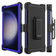 Shockproof Robot Armor Hard Plastic Case with Belt Clip for Samsung Galaxy S23 Ultra