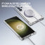Anti-Shock Space Protective Clear Case Cover for Samsung Galaxy S24 Ultra-Transparent