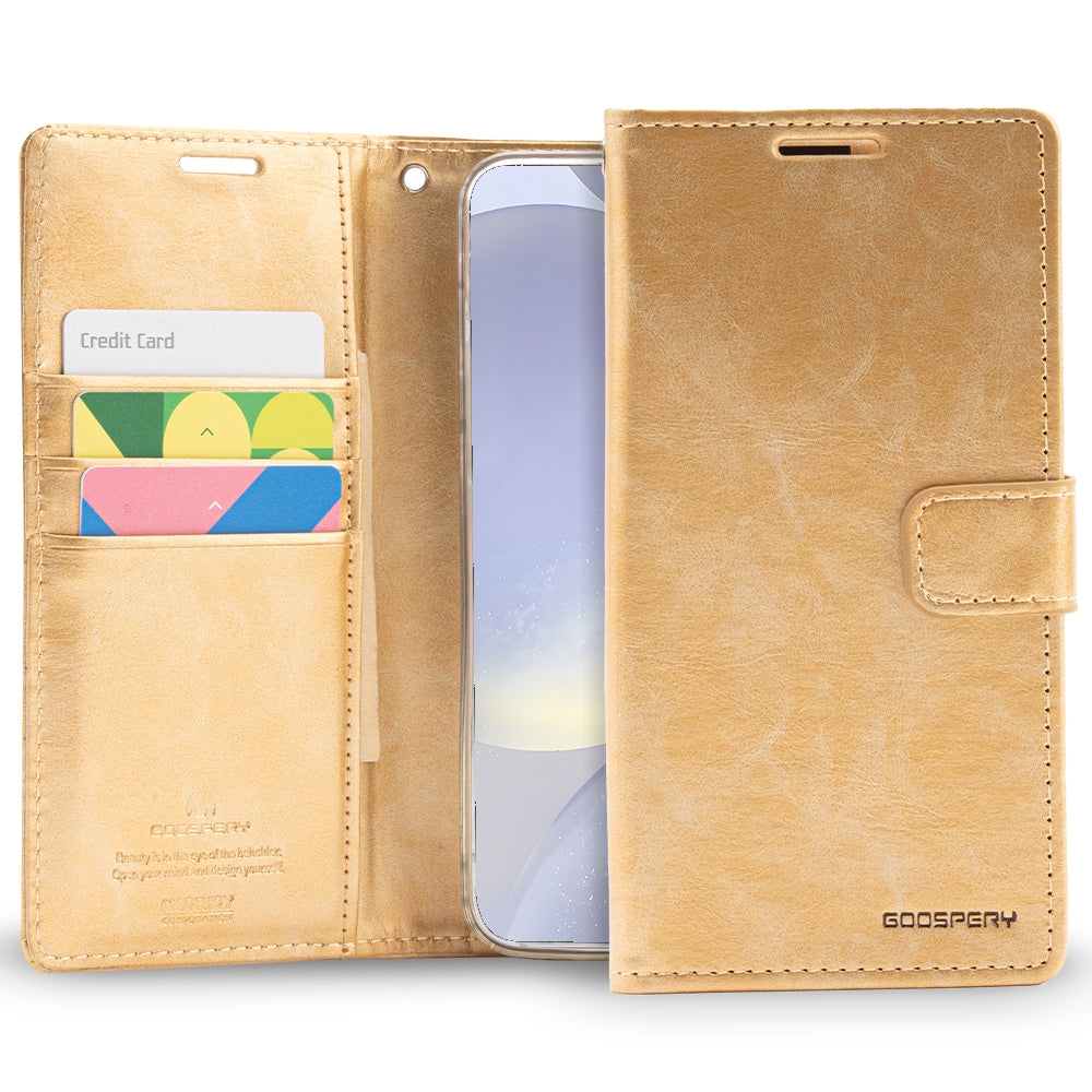 Mercury Blue Moon Diary Case for Samsung Galaxy S24 Plus