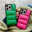 Candy Down Jacket Shape Phone Case For iPhone 16