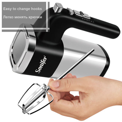 5 Speeds Electric Food Mixer Hand Blender Dough Blender Egg Beater Hand Mixer For Kitchen - MyMobile