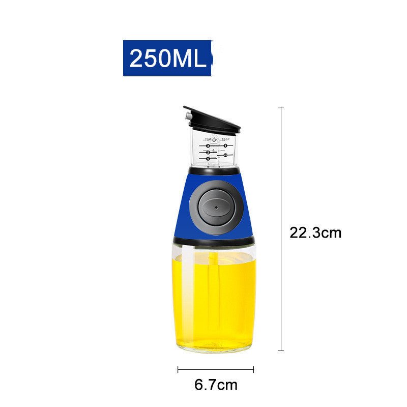 500ml Measurable Glass Bottle Oil Bottle Soy Bottle Kitchenware - MyMobile