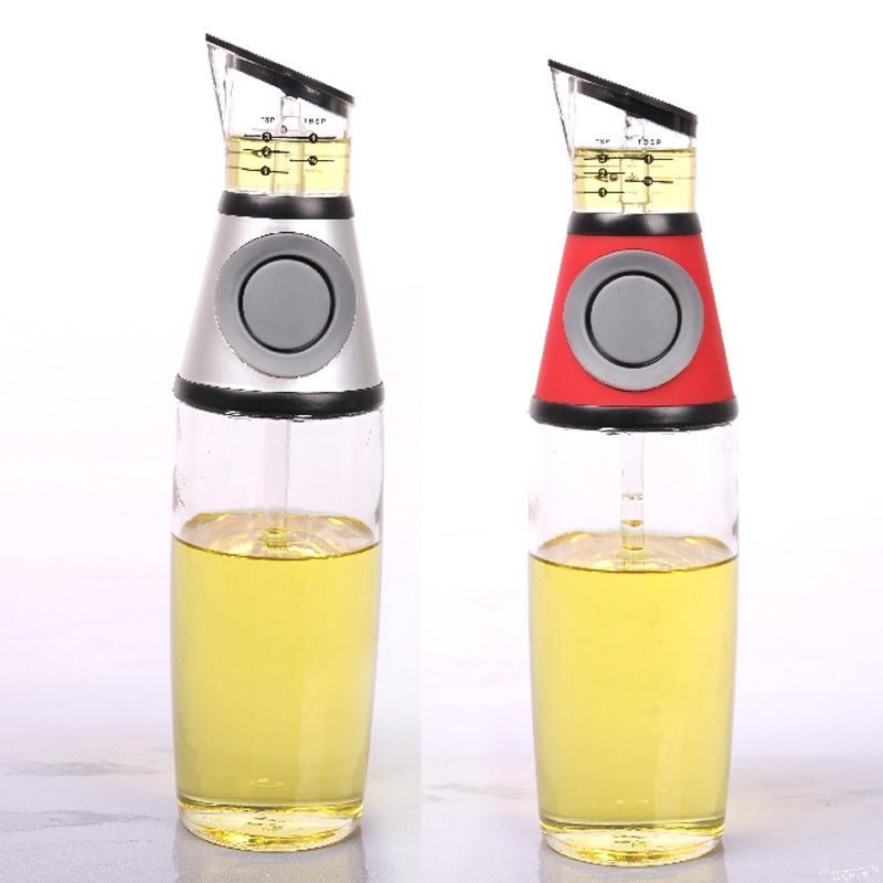 500ml Measurable Glass Bottle Oil Bottle Soy Bottle Kitchenware - MyMobile