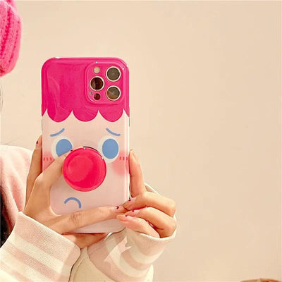 Funny And Cute Cartoon Nose Bracket Suitable For Silicone Personality Creative Anti-fall Protective Cover Online Only