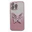 Hollow Butterfly Phone Case Gradient Transparent Plating Protective Cover For iPhone 15