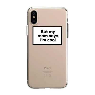 Creative text FUCK mobile phone case Online Only