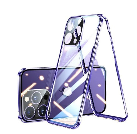 Double-faced Magneto Mobile Phone Case For iPhone 14