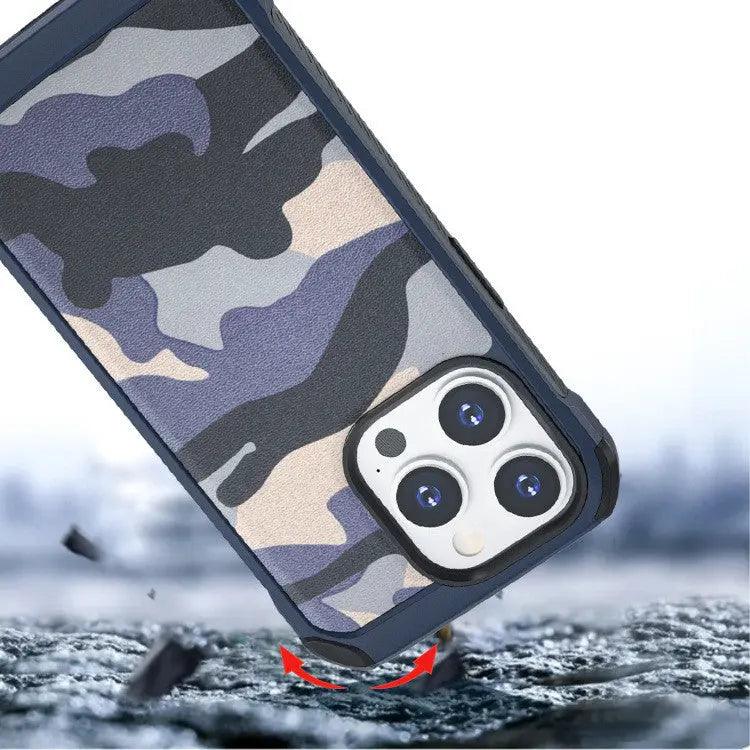 New Camouflage Mobile Phone Case All-inclusive Airbag Anti-fall Online Only