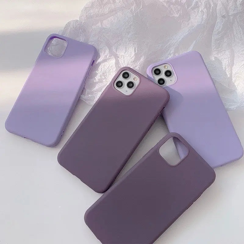 Light taro purple mobile phone case Online Only