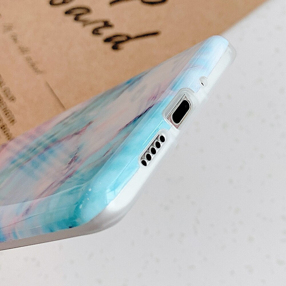 Rainbow Marble Full Cover Case For Samsung Galaxy S20