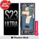 Samsung Galaxy S23 Ultra 5G G918B AMPLUS OLED Screen Replacement Digitizer with Frame-Cream (improved edition - MyMobile