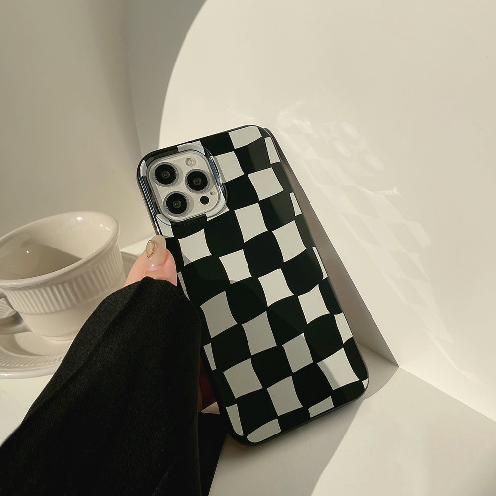 Lattice Case Silicone Protective Cover For iPhone 14