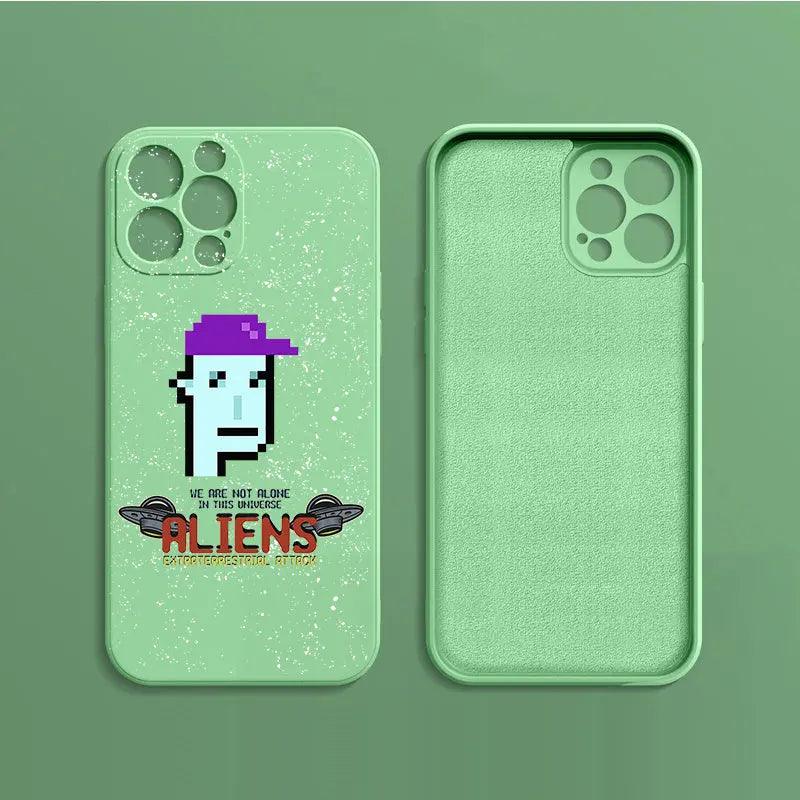 Silicone Waterproof Phone Case Pipe Alien - MyMobile