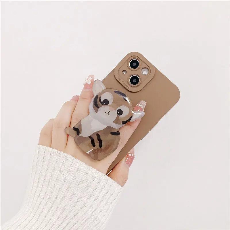 Oil Painting Tiger Mobile Phone Case Soft Cover Online Only