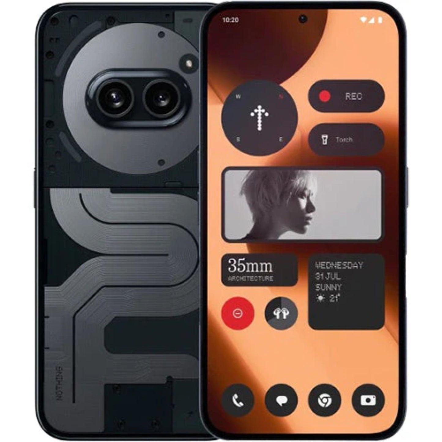 Nothing Phone(2a)Plus Dual 5G 256GB Black(12GB)