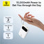 Baseus EnerFill FC31 Digital Display Power Bank with 2 Built-in Cables 10000mAh 45W