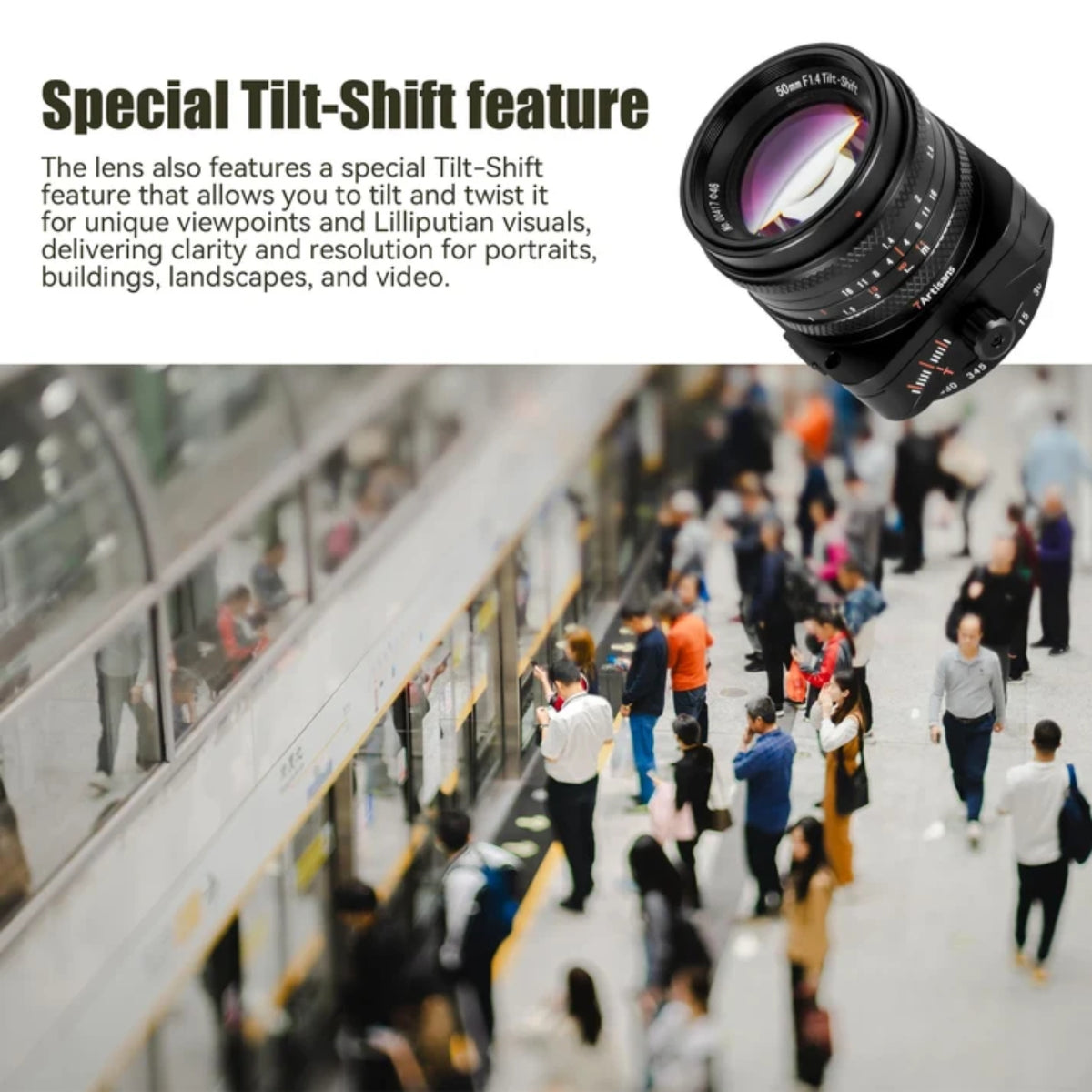 7Artisans APSC Tilt 50mm F1.4