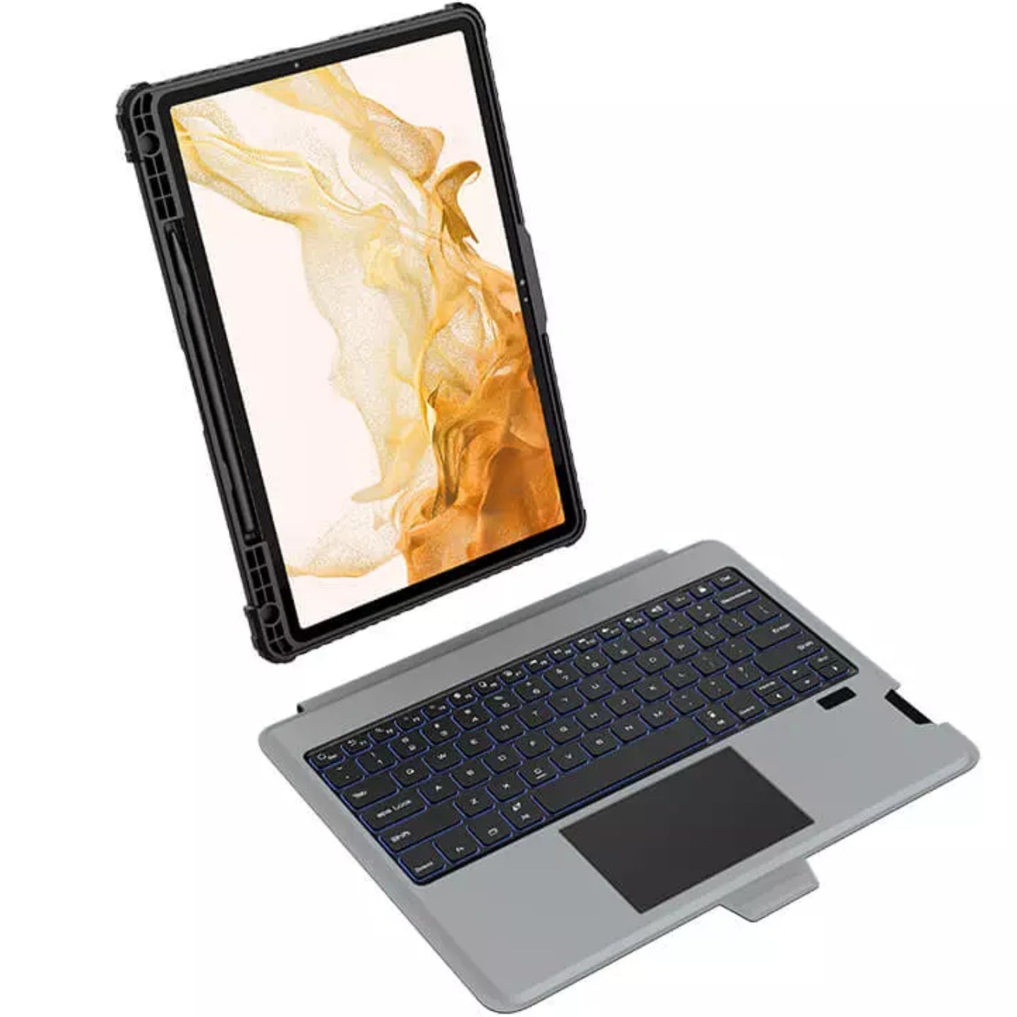 Nillkin Bumper Combo Separation Keyboard Case- Samsung Tab S8+/S7+/S7FE - MyMobile