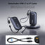 Baseus EnerFill FC21 Qpow 3 Ultra Digital Display Power Bank With Detachable Cable 10000mAh 45W