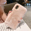 Rabbit Hair Protective Cover Mobile Phone Case - MyMobile