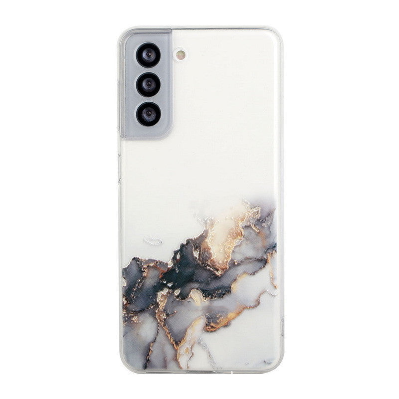 Mobile Phone Shell Series Transparent Marble Printing - MyMobile