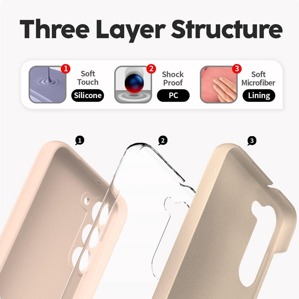 Mercury Silicone Case Cover for Samsung Galaxy S24 FE