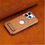 High Grade Leather Stand Phone Case For iPhone 14