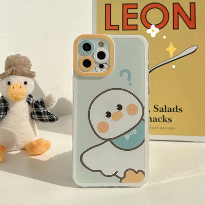 Creative Cartoon Printed Silicone Phone Case - MyMobile