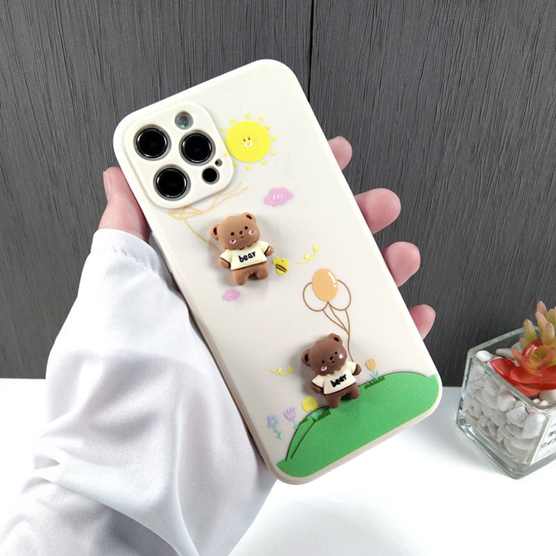 Suitable For 3D Head Doll Mobile Phone Case - MyMobile