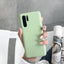 Liquid Silicone Mobile Phone Case Protective Cover Drop For Huawei P30