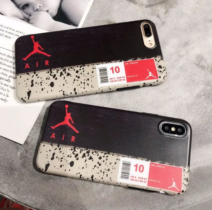 Compatible with Apple, Compatible with Apple , Hot Brand fly man Jordan soft silicon Cover case for iphone 6 6S plus 7 plus 8 8plus X XR XS MAX junmp fashion phone cases coque Online Only