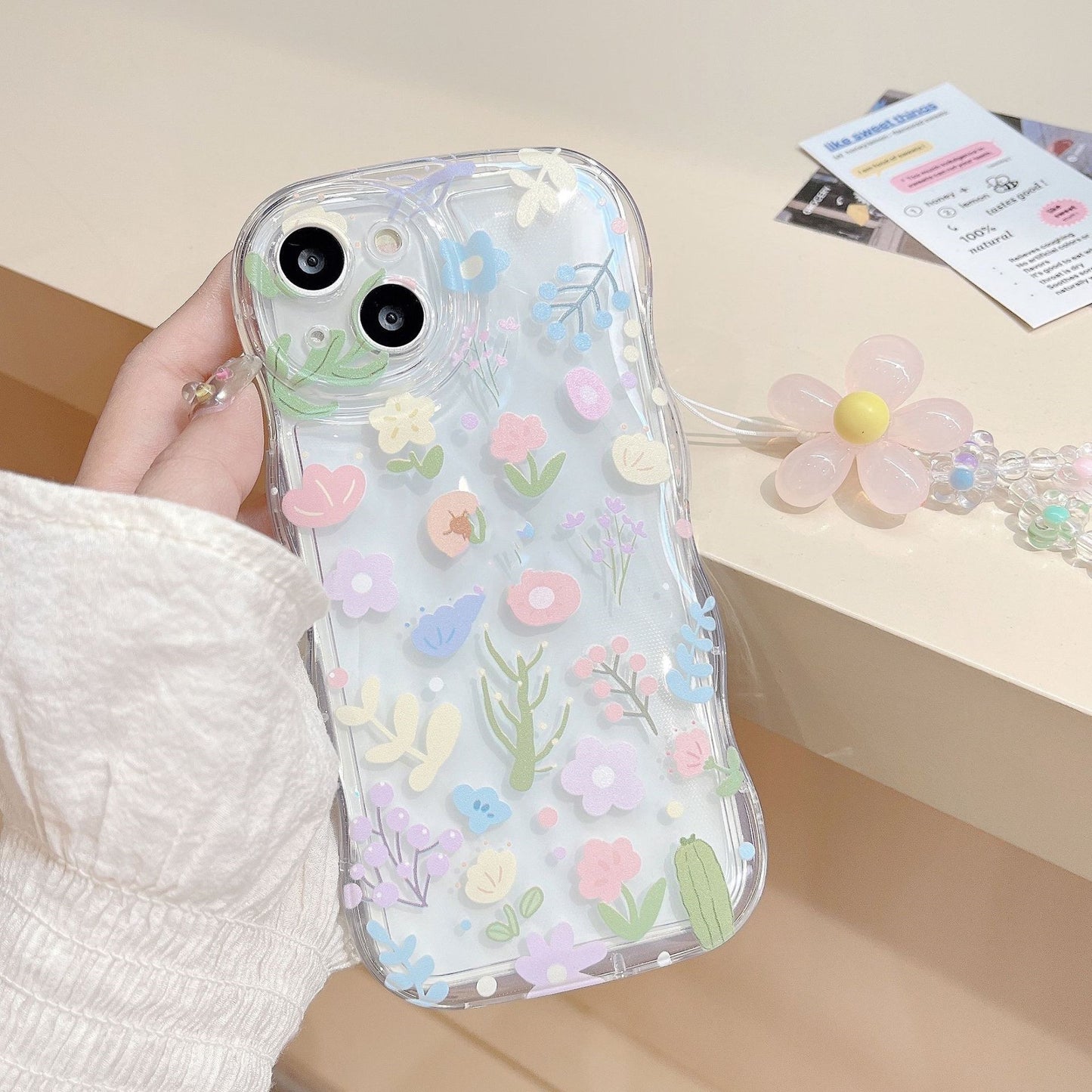 Wavy Bubble Fashion Phone Case For iPhone 14