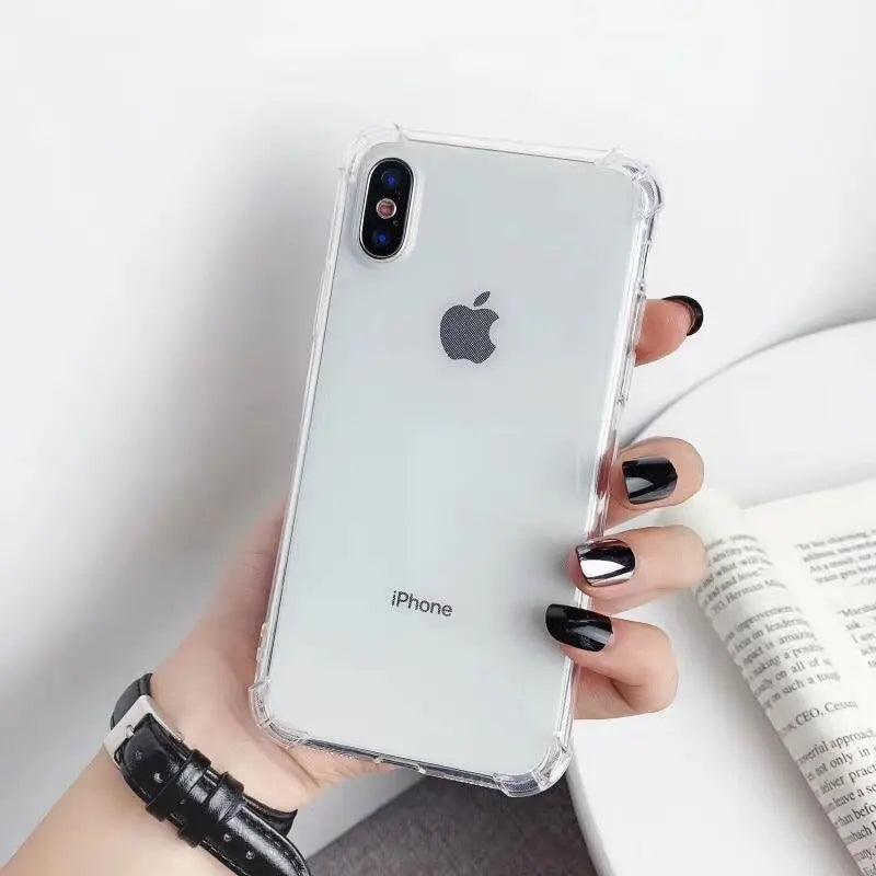 Simple Color Transparent Mobile Phone Case - MyMobile