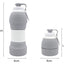 Silicone folding water bottle