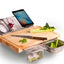 Vegetable Kitchen Cutting Board With Trays Storage Box Smooth Multifunction Practical Fruit Meat Bamboo Food Chopping Board