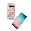 Marble splicing geometric electroplated mobile phone case Online Only