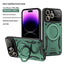 Multifunctional Large Window Magnetic Bracket Phone Case For iPhone 16