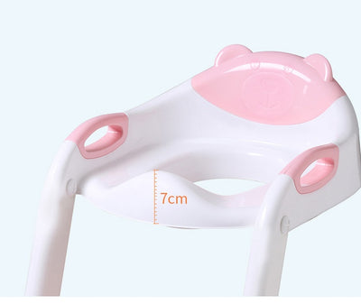 Folding toilet cow toilet