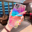 Laser Aurora Mobile Phone Transparent Case - MyMobile