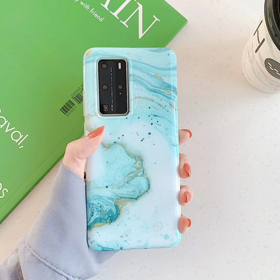 Marbled Huawei phone case For Huawei P 40