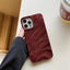 Wave Pattern Anti Drop Plastic Phone Case For iPhone 14