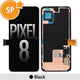 OLED Screen Replacement With Frame for Google Pixel 8 G949-00555-01 (Service Pack)-Black