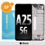 Samsung Galaxy A25 A256B (2023) OLED Replacement with Frame GH82-33214A/ GH82-33215A(Service Pack)-Black