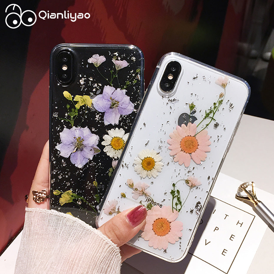 Dry flower mobile phone case - MyMobile